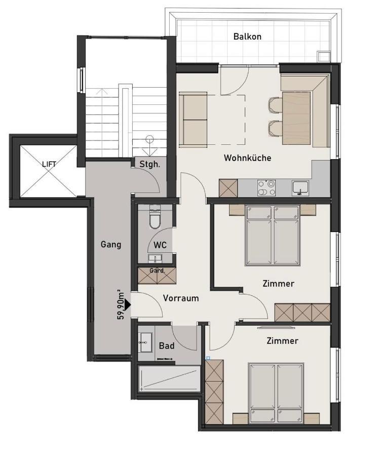 Appartement Kramerhaus Hollersbach im Pinzgau Exterior foto